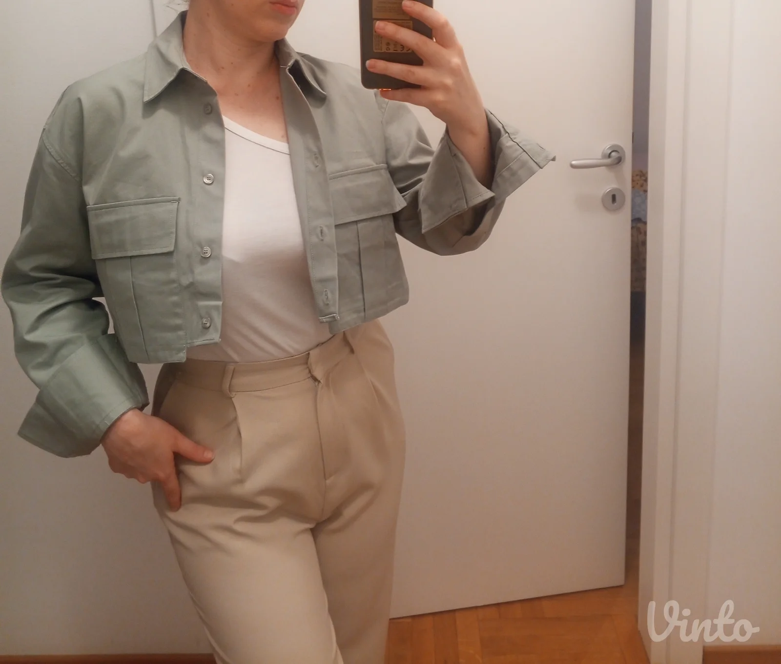 Zara crop s/m Vikend Akcija