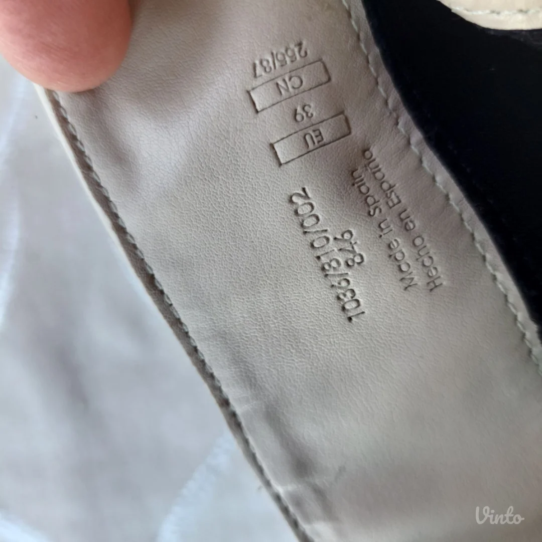 ZARA cizme br 39 prava koza