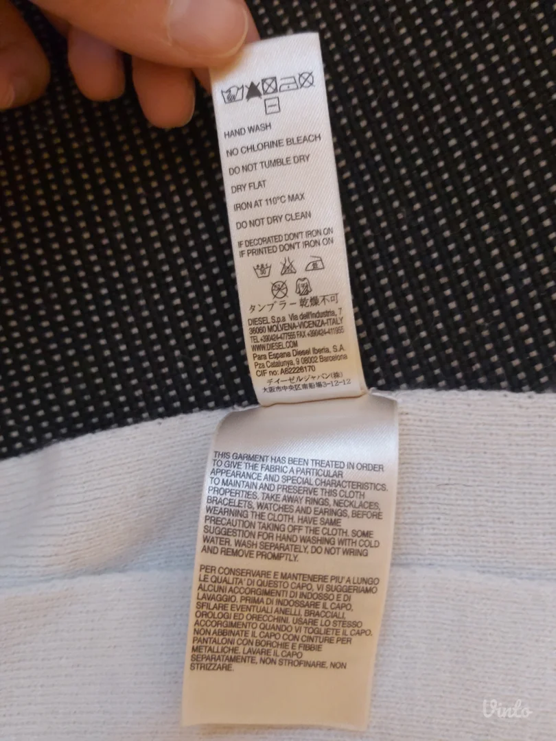 Čitajte oglas pažljivo! Unisex Diesel šal