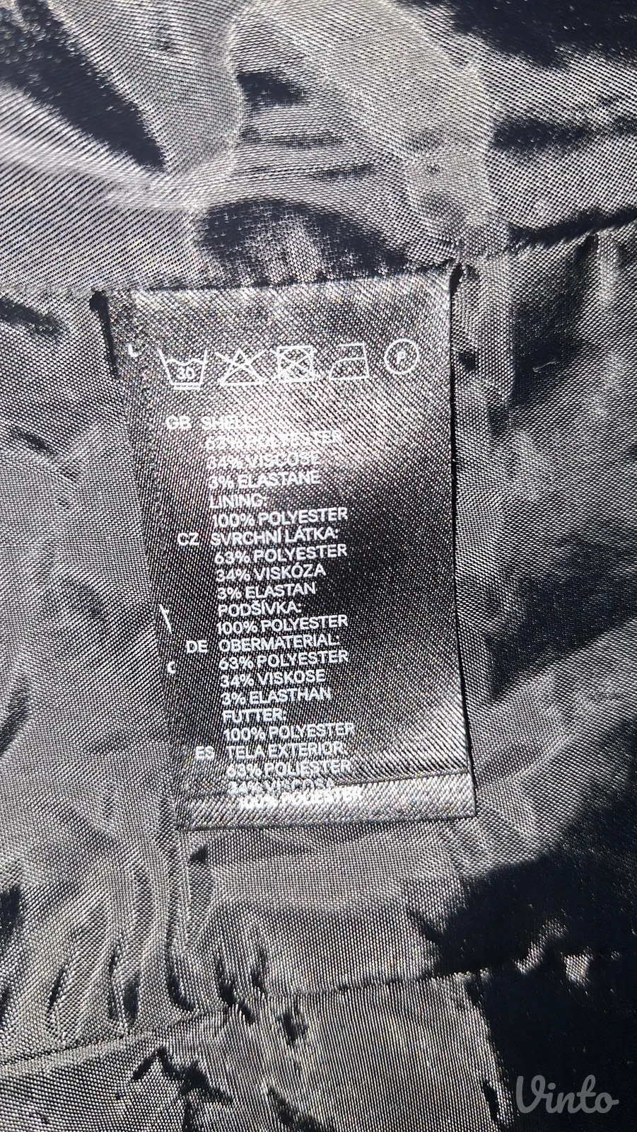 Zenski strukirani elegantni H&M prsluk