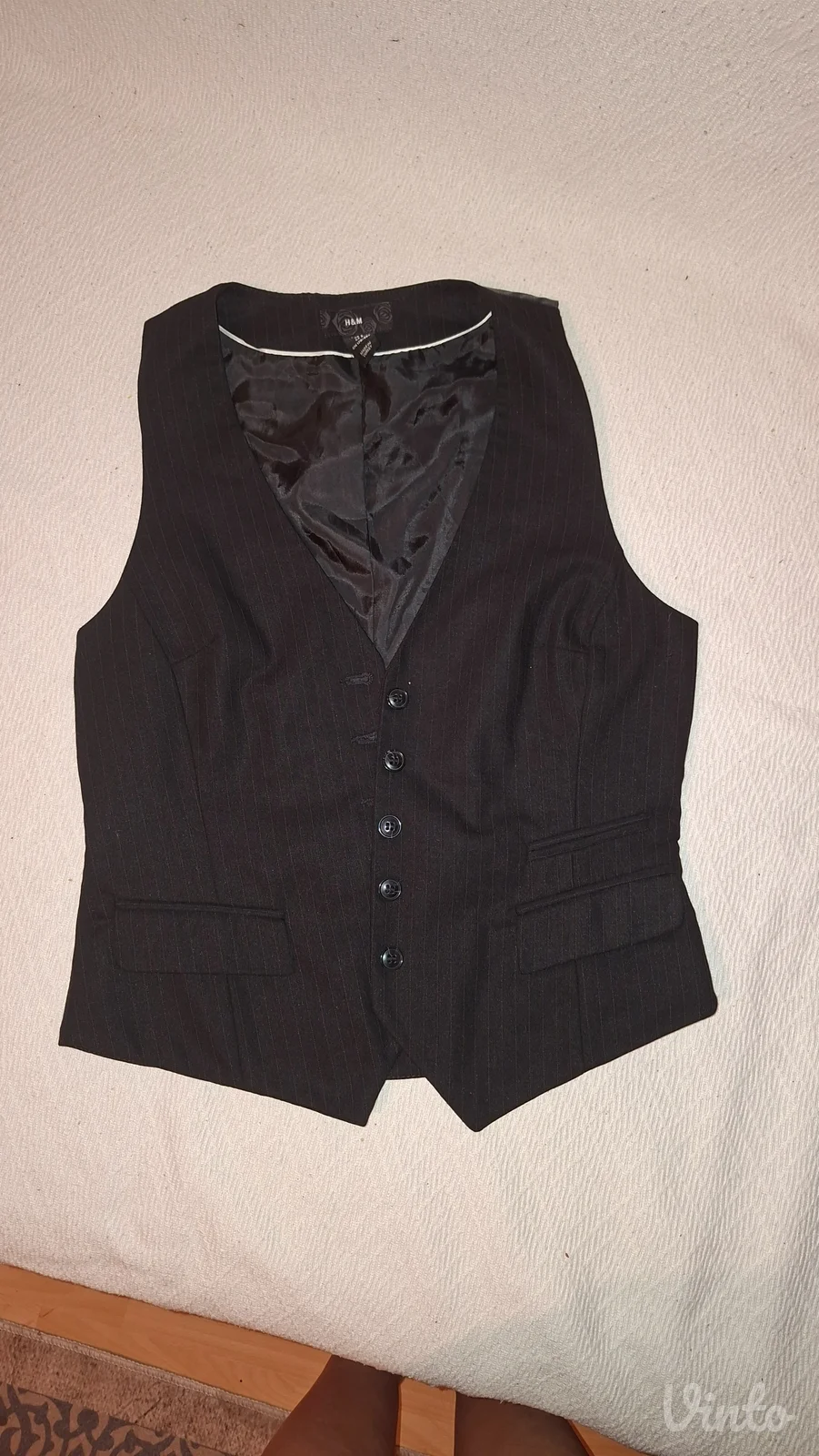 Zenski strukirani elegantni H&M prsluk