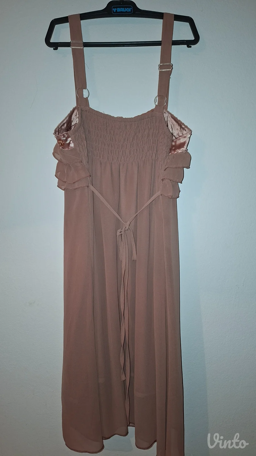 Haljina prljavo roze