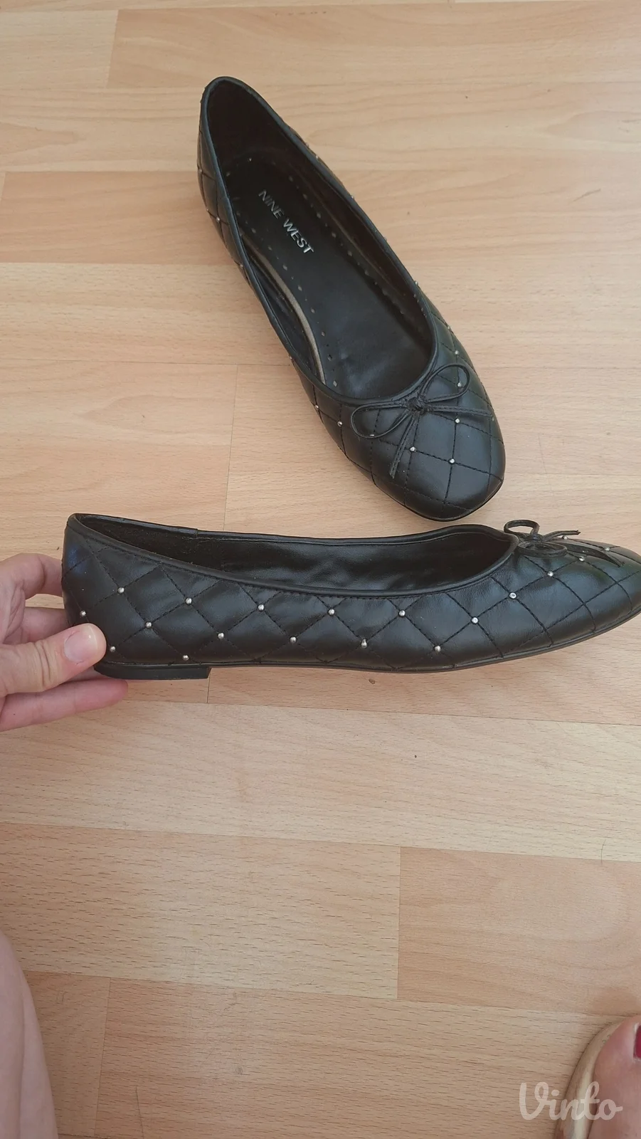 Baletanke crne NINE WEST