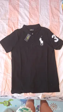 Polo crna muška majica