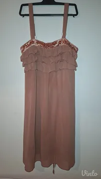 Haljina prljavo roze