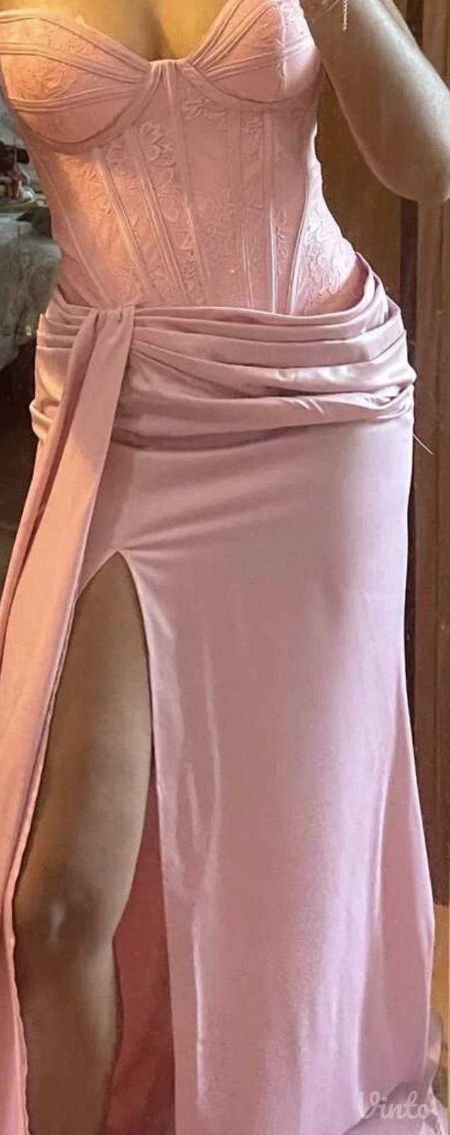 Satenska haljina