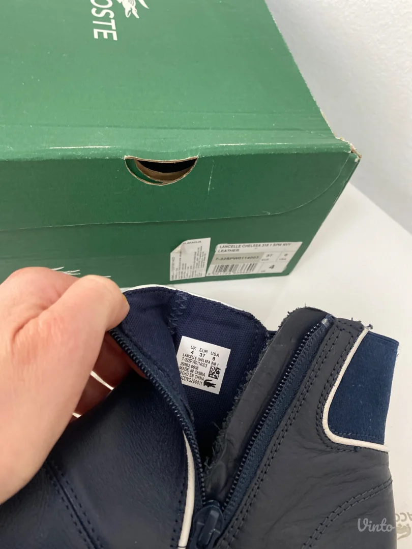 Original nove Lacost kozne cizme 37