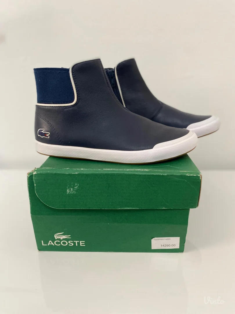 Original nove Lacost kozne cizme 37