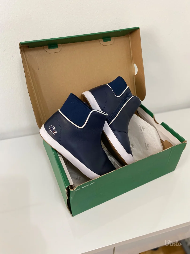 Original nove Lacost kozne cizme 37