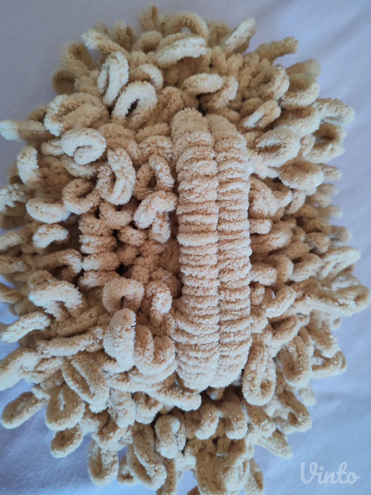 Puff heklana torba