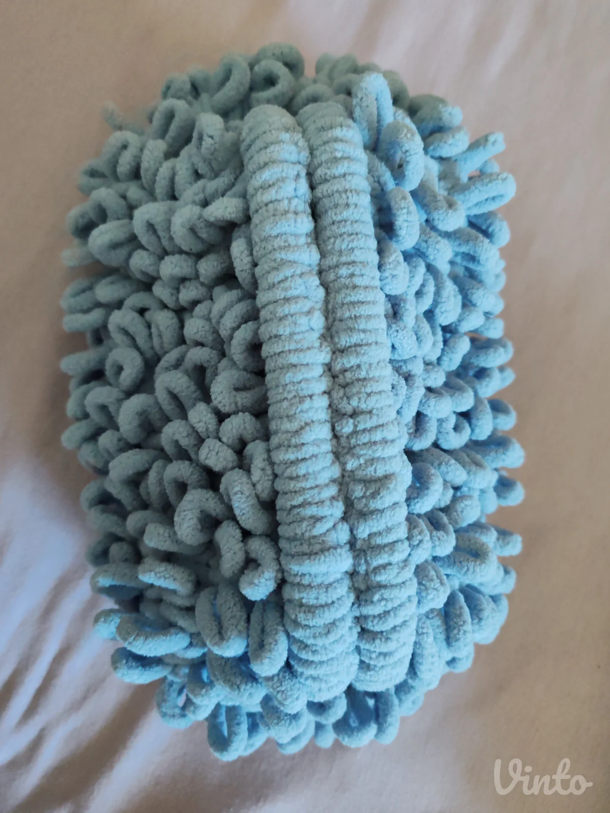 Puff heklana torbica