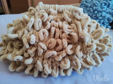 Puff heklana torba