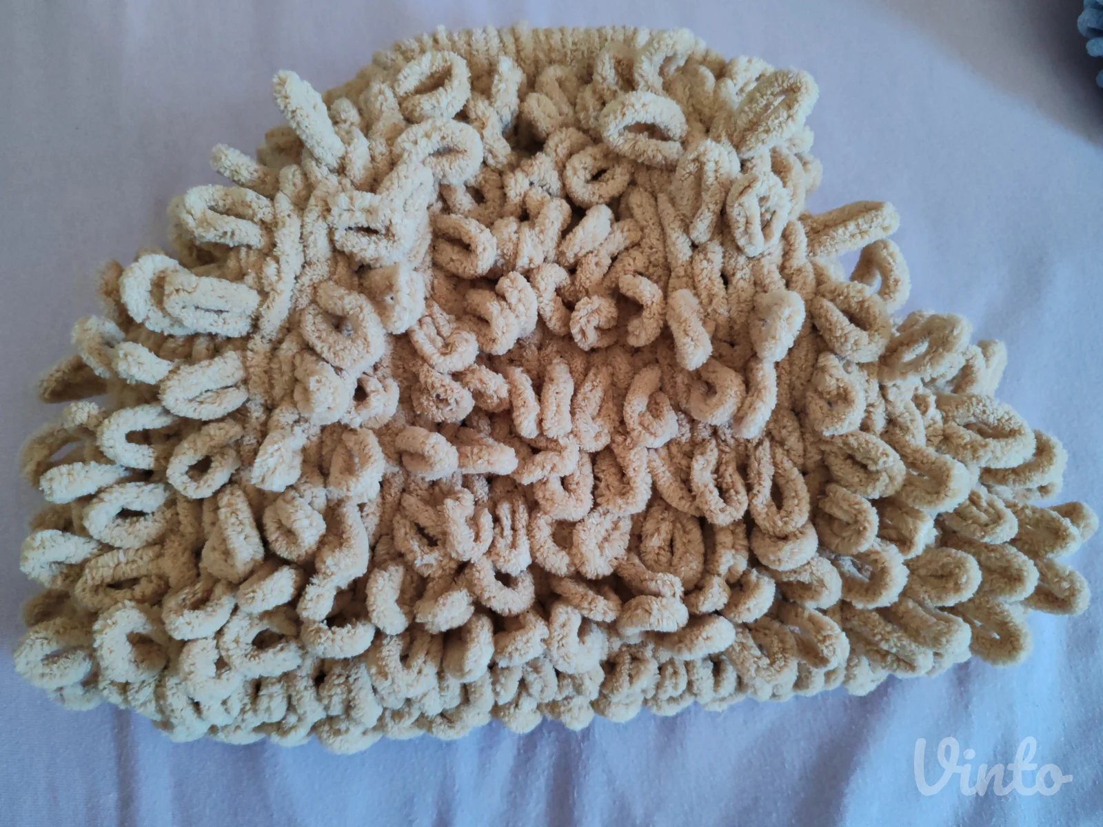 Puff heklana torba