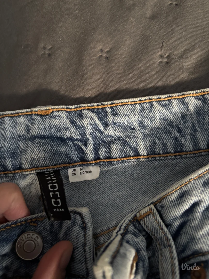 H&M farmerice mom jeans