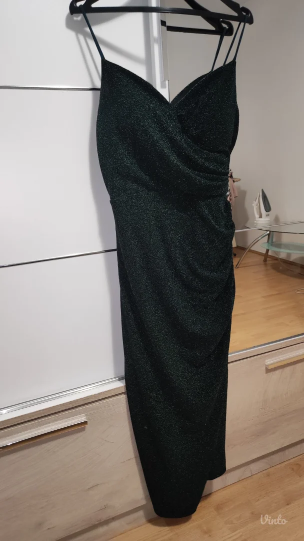 Tamno zelena haljina