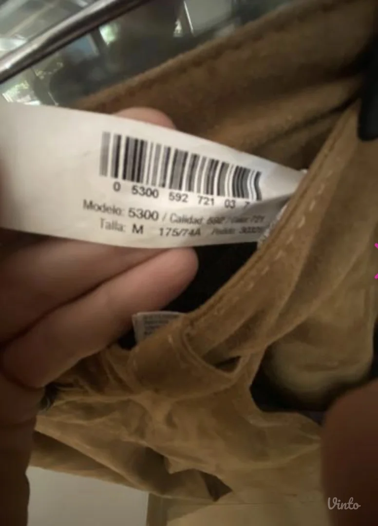 Massimo Dutti kozne pantalone