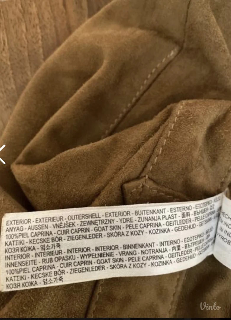 Massimo Dutti kozne pantalone