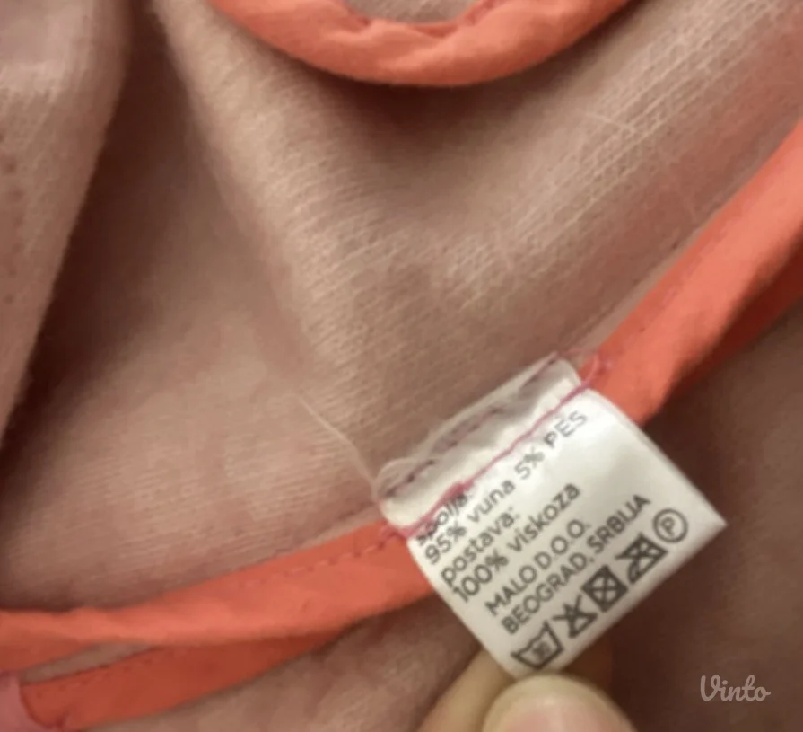 MALO vuneni prsluk 9-10 god