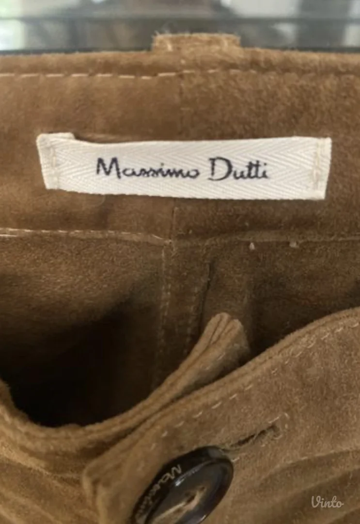 Massimo Dutti kozne pantalone