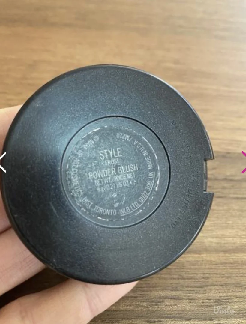 MAC cosmetics rumenilo Style frost powder