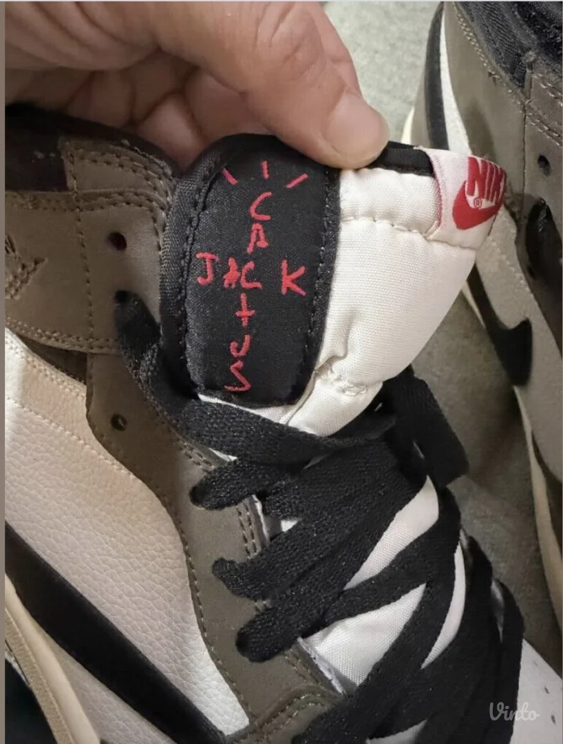 Air Jordan 1 Retro High Travis Scott Cactus Jack Broj 46