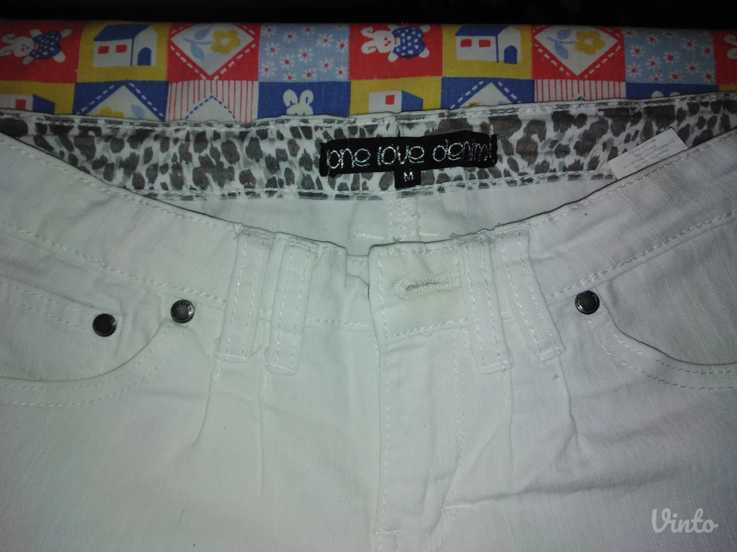 Teksas šorc beli S-M