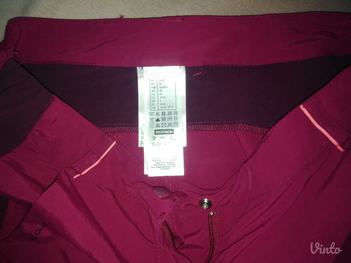 Šorc Quechua ljubičast ciklama M