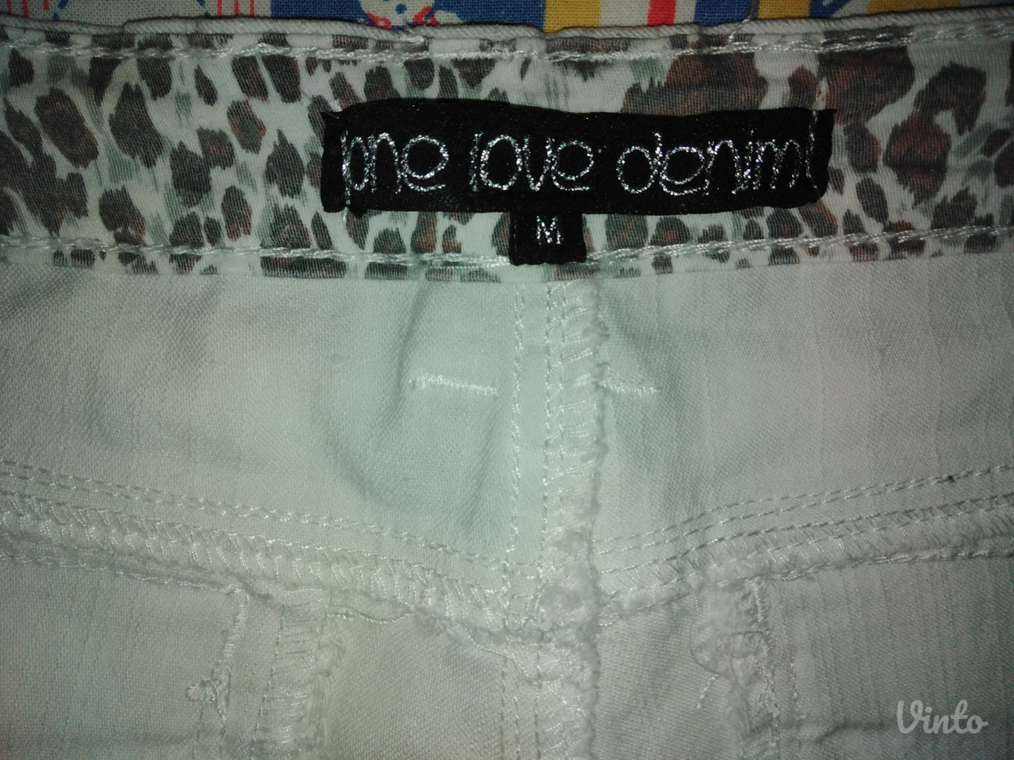 Teksas šorc beli S-M