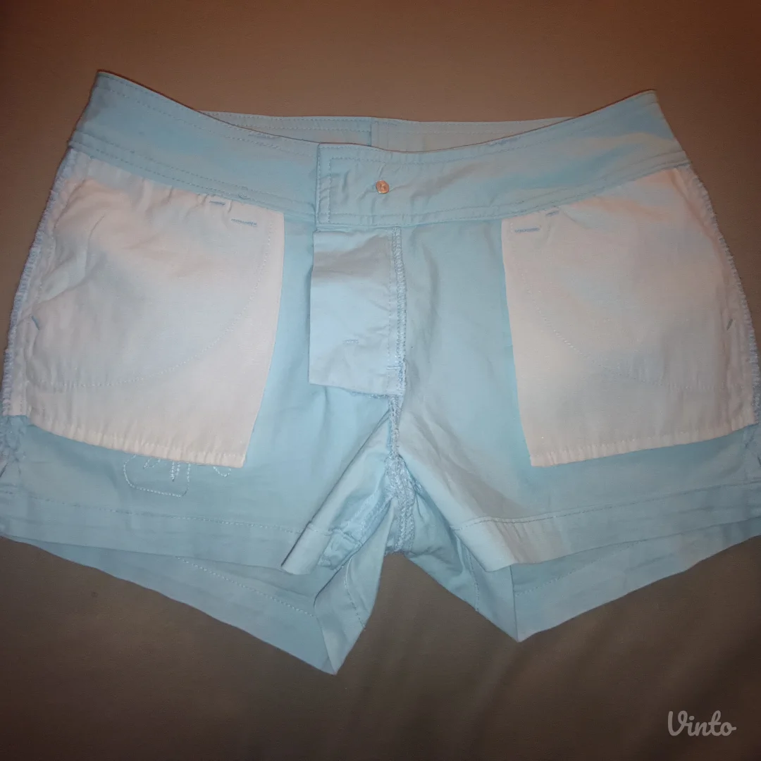 Šorc plavi s vezom S-M