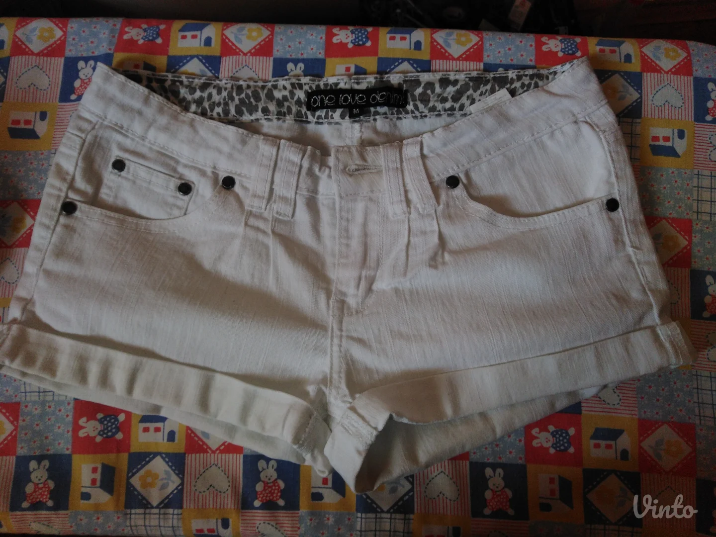 Teksas šorc beli S-M