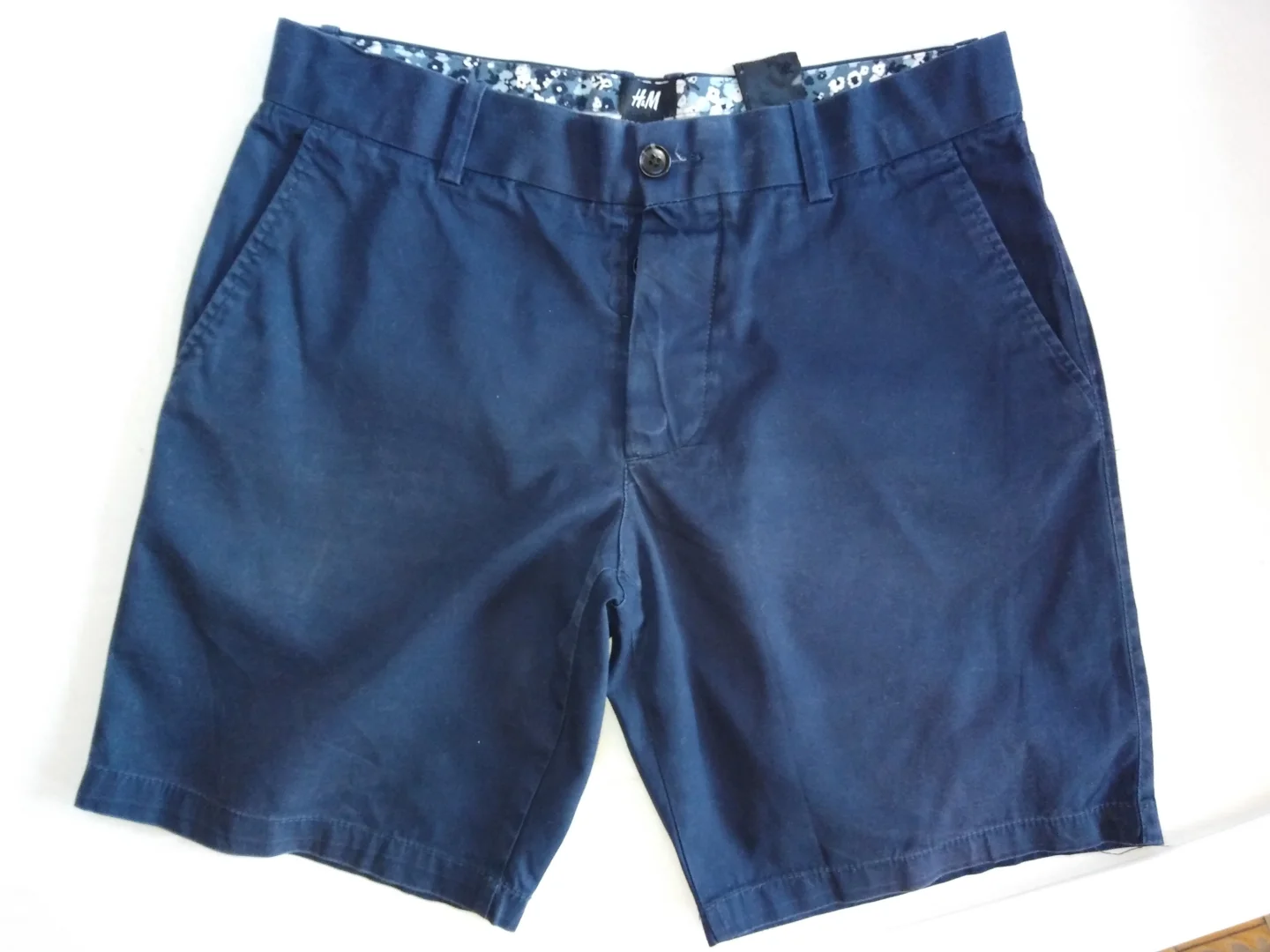 Šorc pantalonice teget H&M S-M