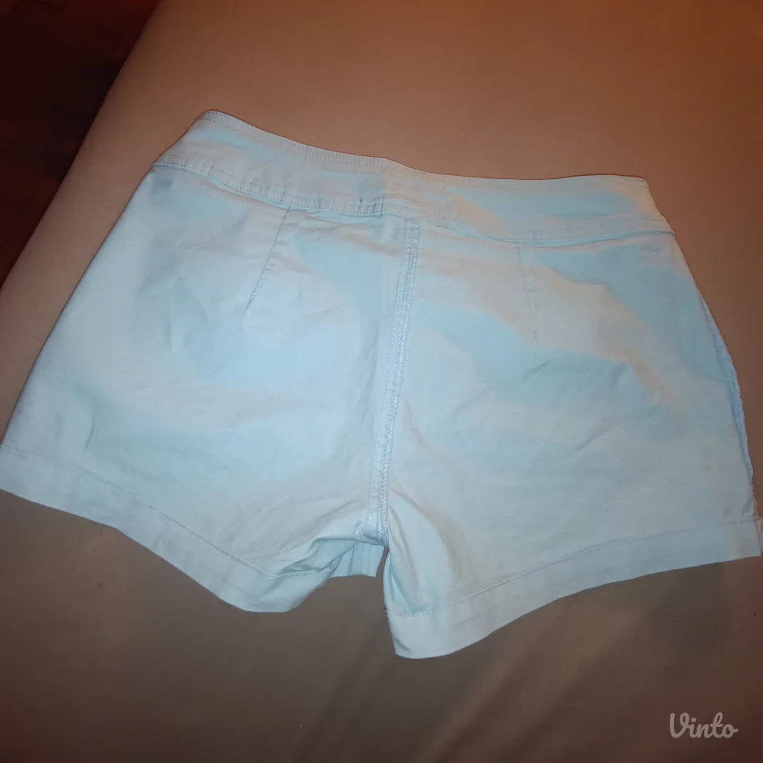 Šorc plavi s vezom S-M