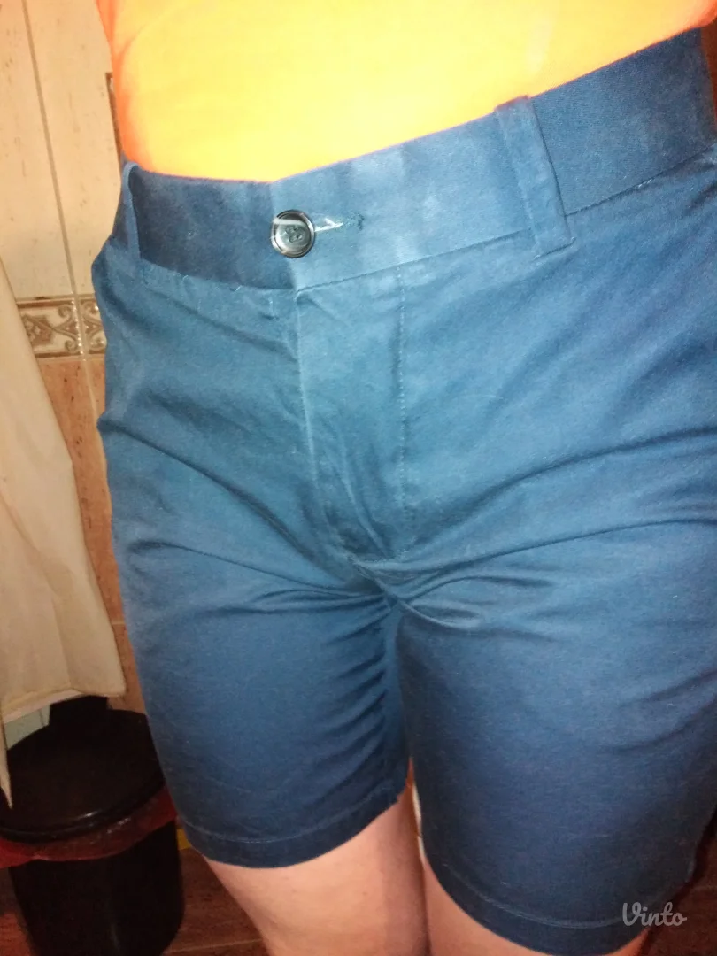 Šorc pantalonice teget H&M S-M