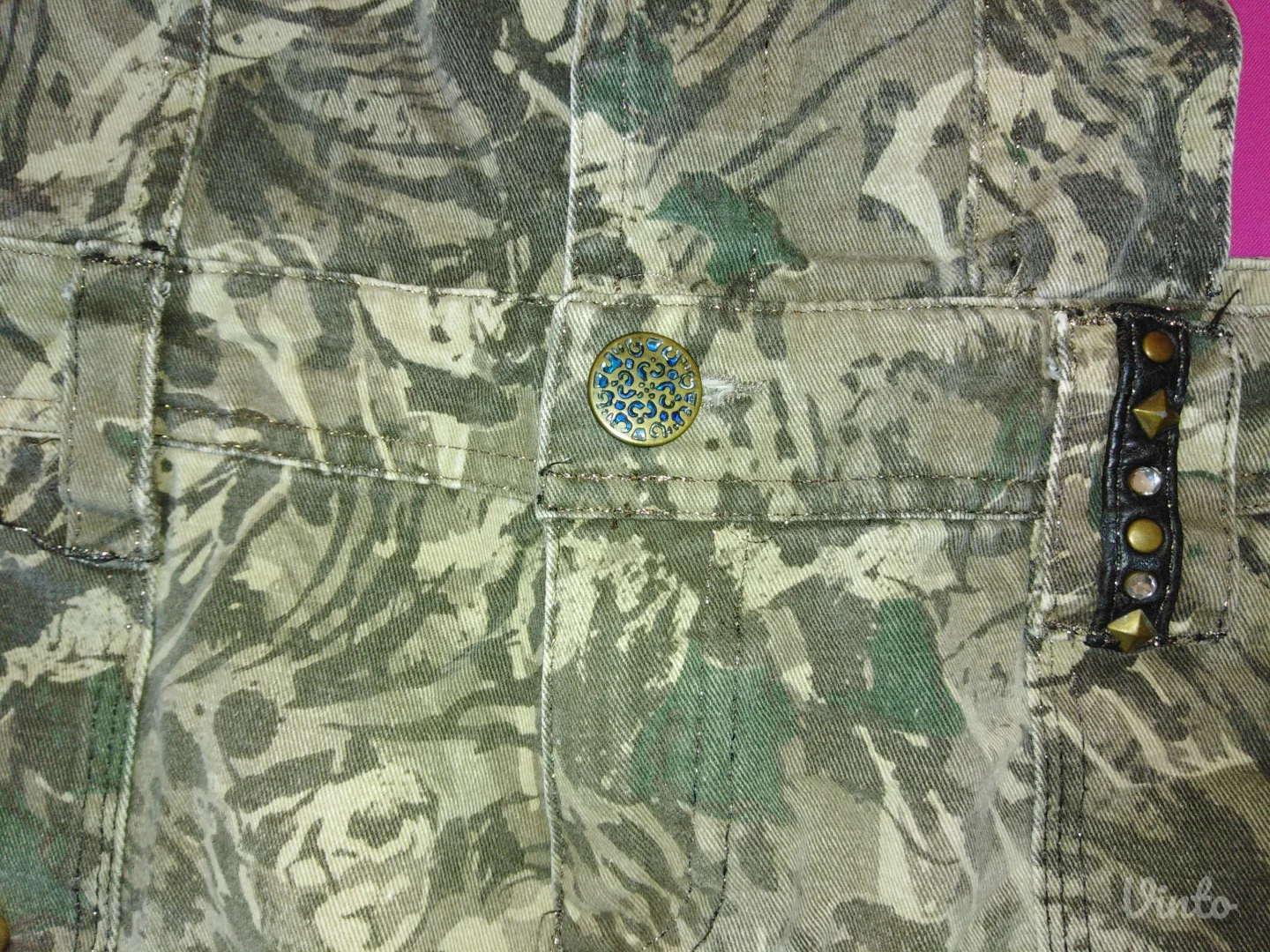 Šorc s tregerima Jennyfer maskirno braon drap 38