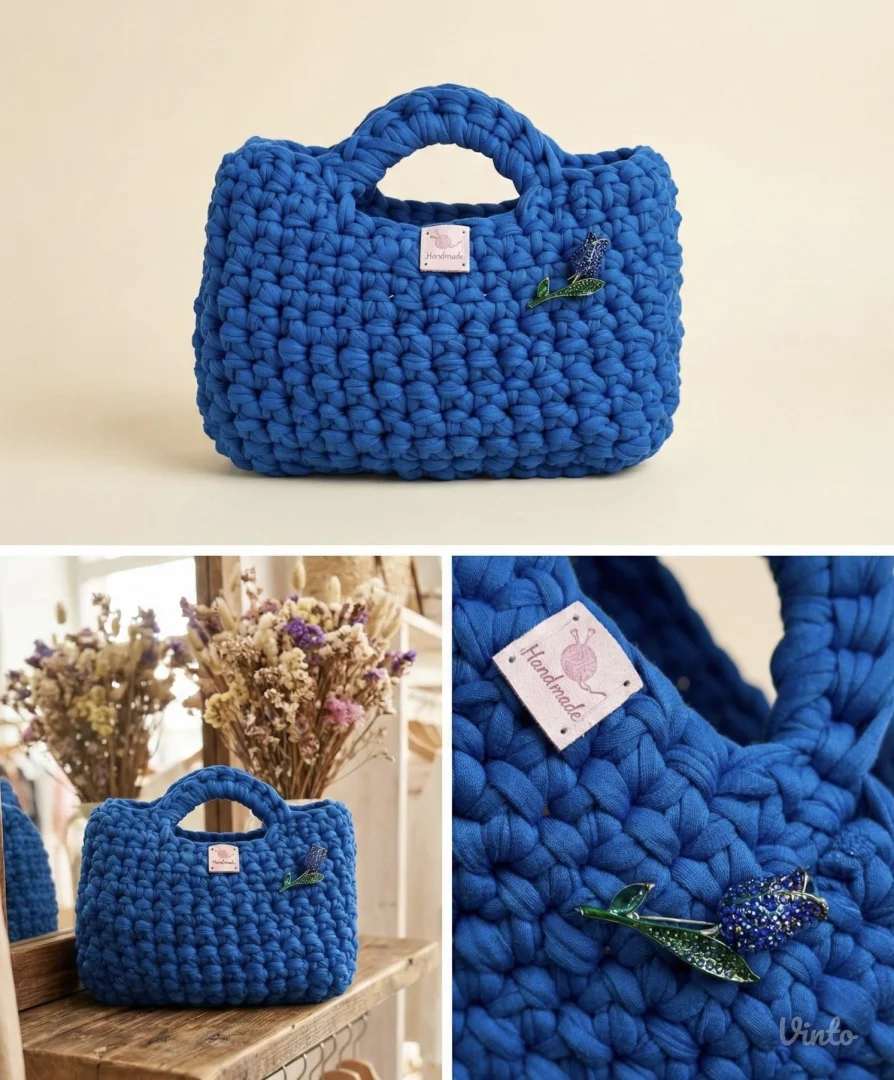 Heklana torbica 💙
