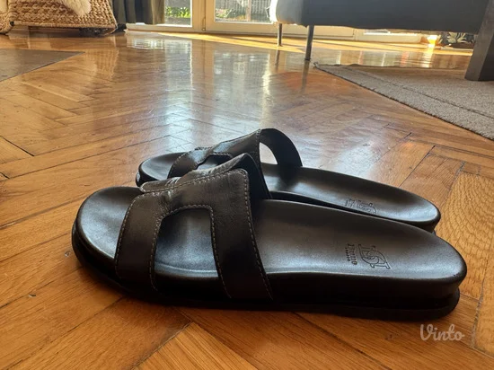 Dune Loupe kozne sandale/papuce (38)