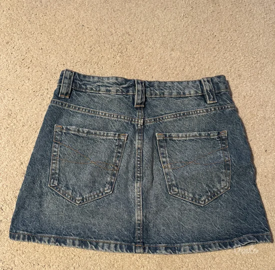 Stradivarius teksas mini suknja