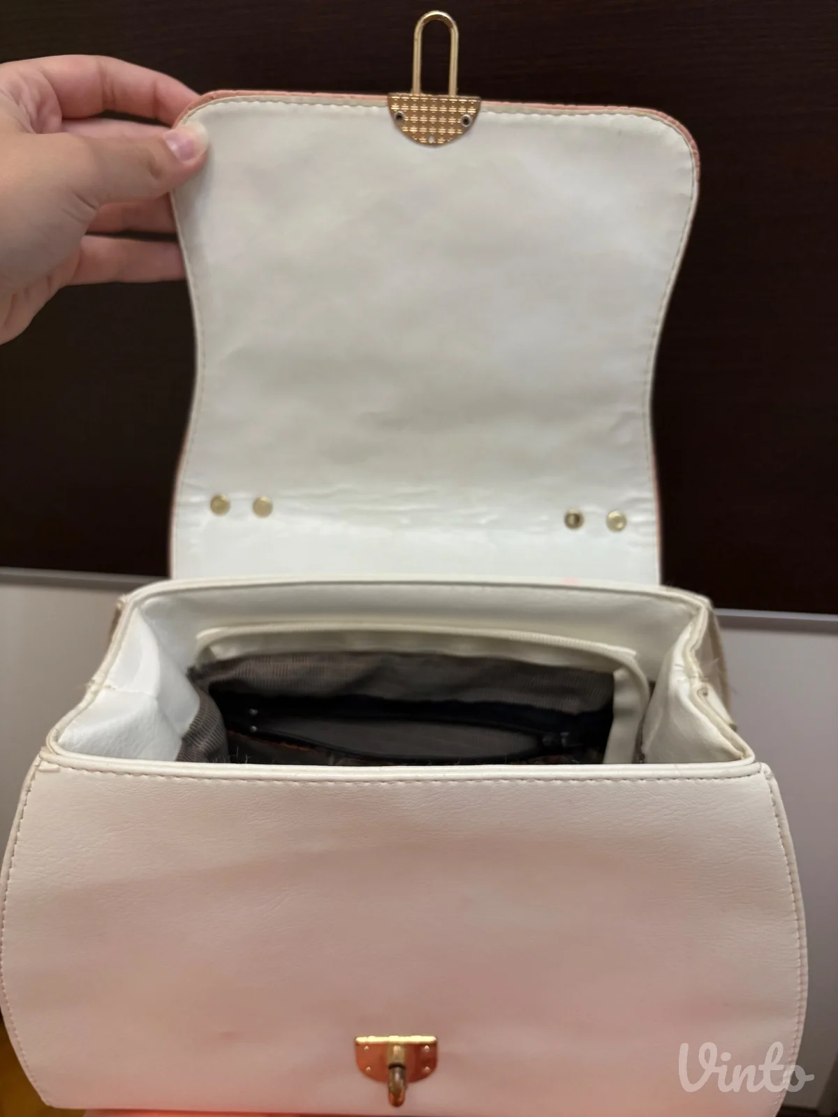 Belo roze torba