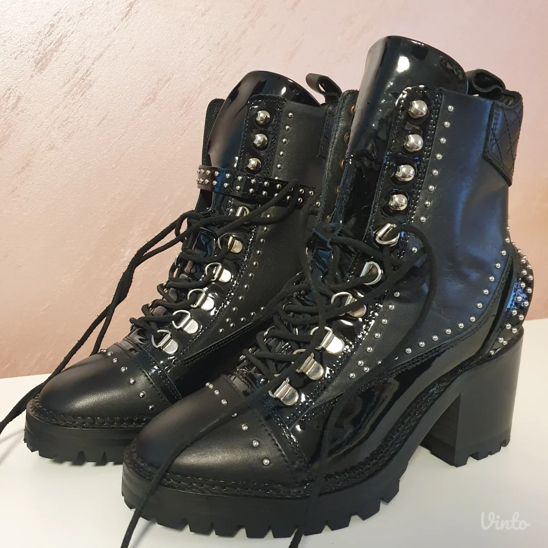 Novo! The Kooples Kožne Čizme 36/37