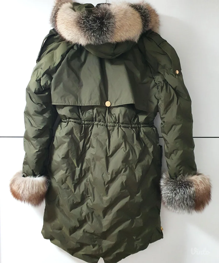 Novo! Parka sa Prirodnim Krznom