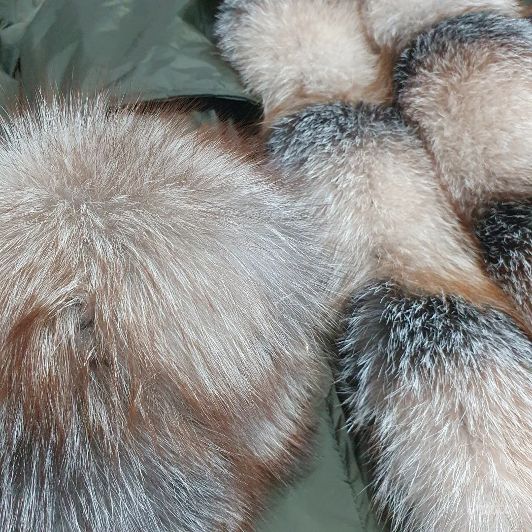 Novo! Parka sa Prirodnim Krznom