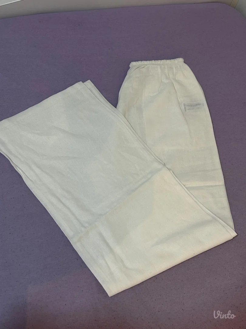 Bershka - lanene pantalone