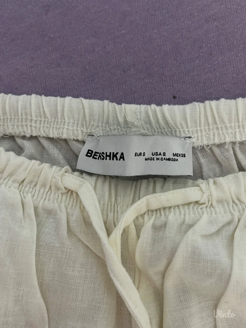 Bershka - lanene pantalone
