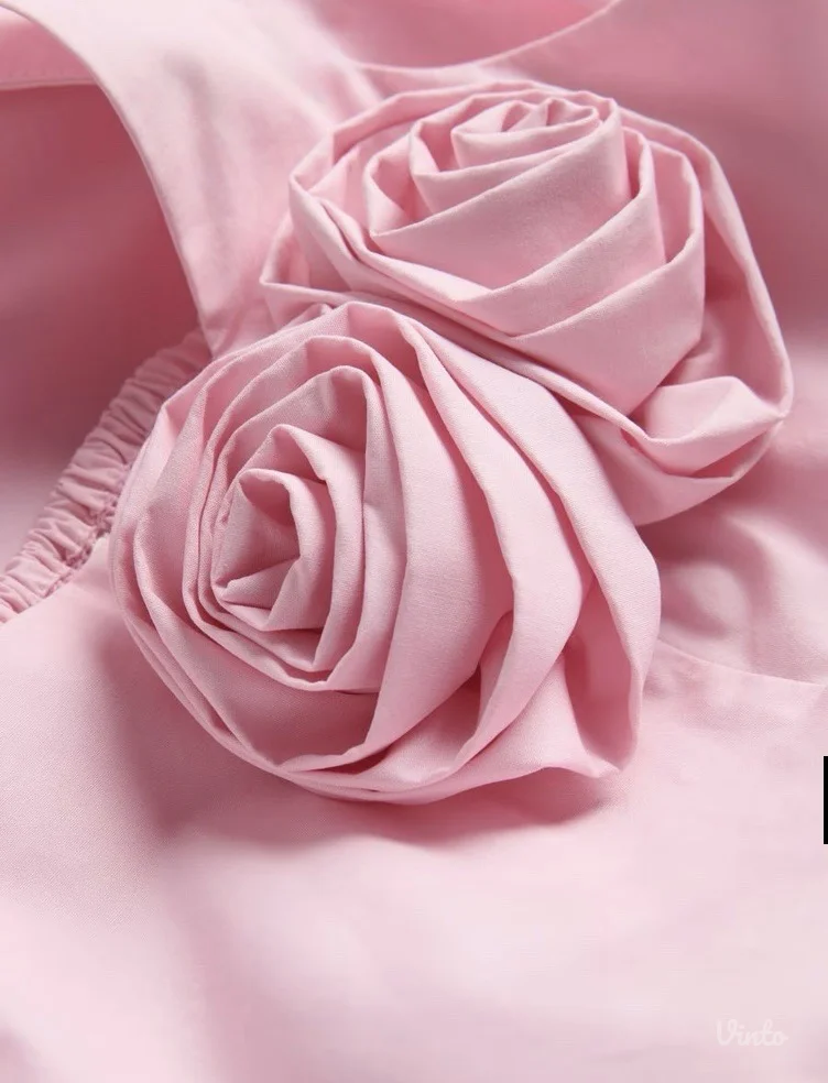 Roze letnja haljina