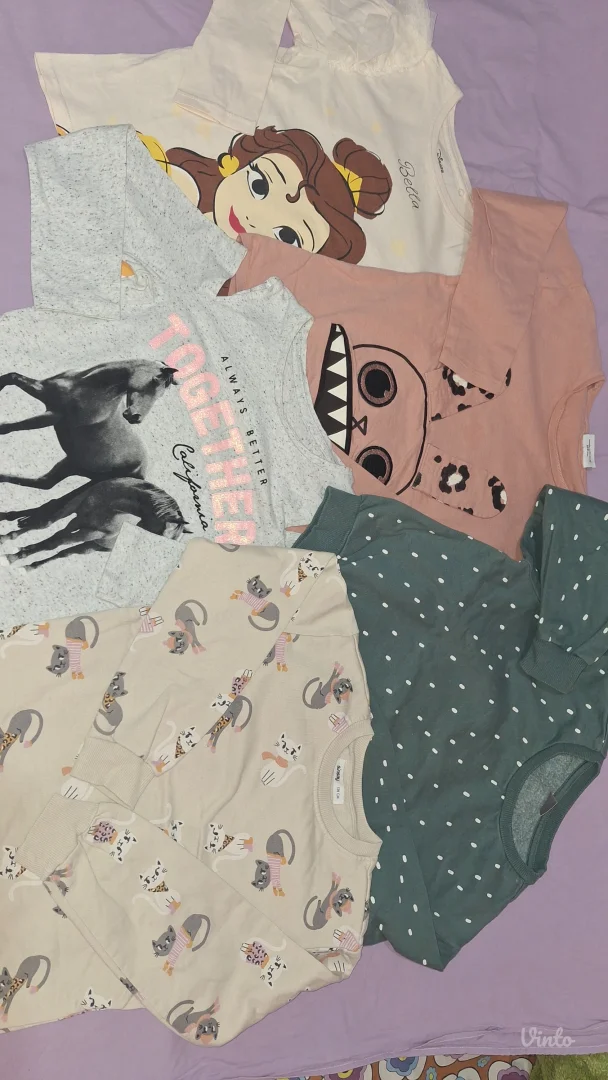 Ocuvana garderoba za devojcicu,vel 122/128