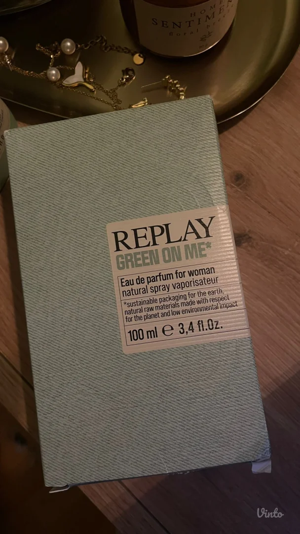 Replay green on me parfem