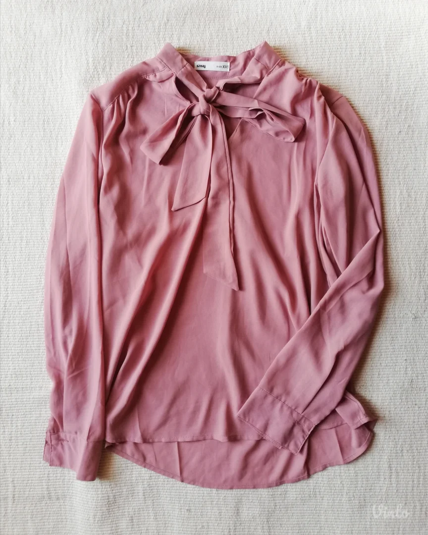 Sinsay roze bluza sa masnom XS/S