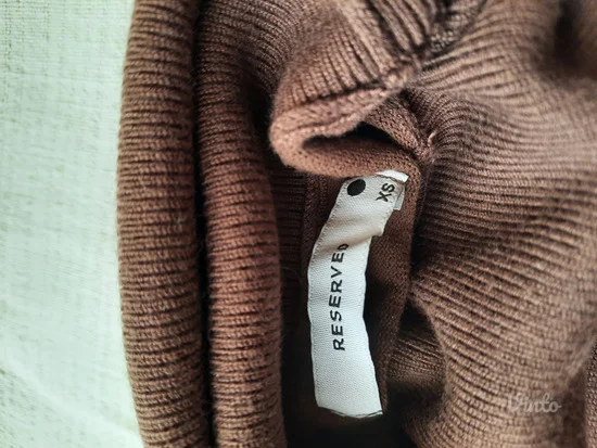 Reserved braon dzemper rolka XS/S