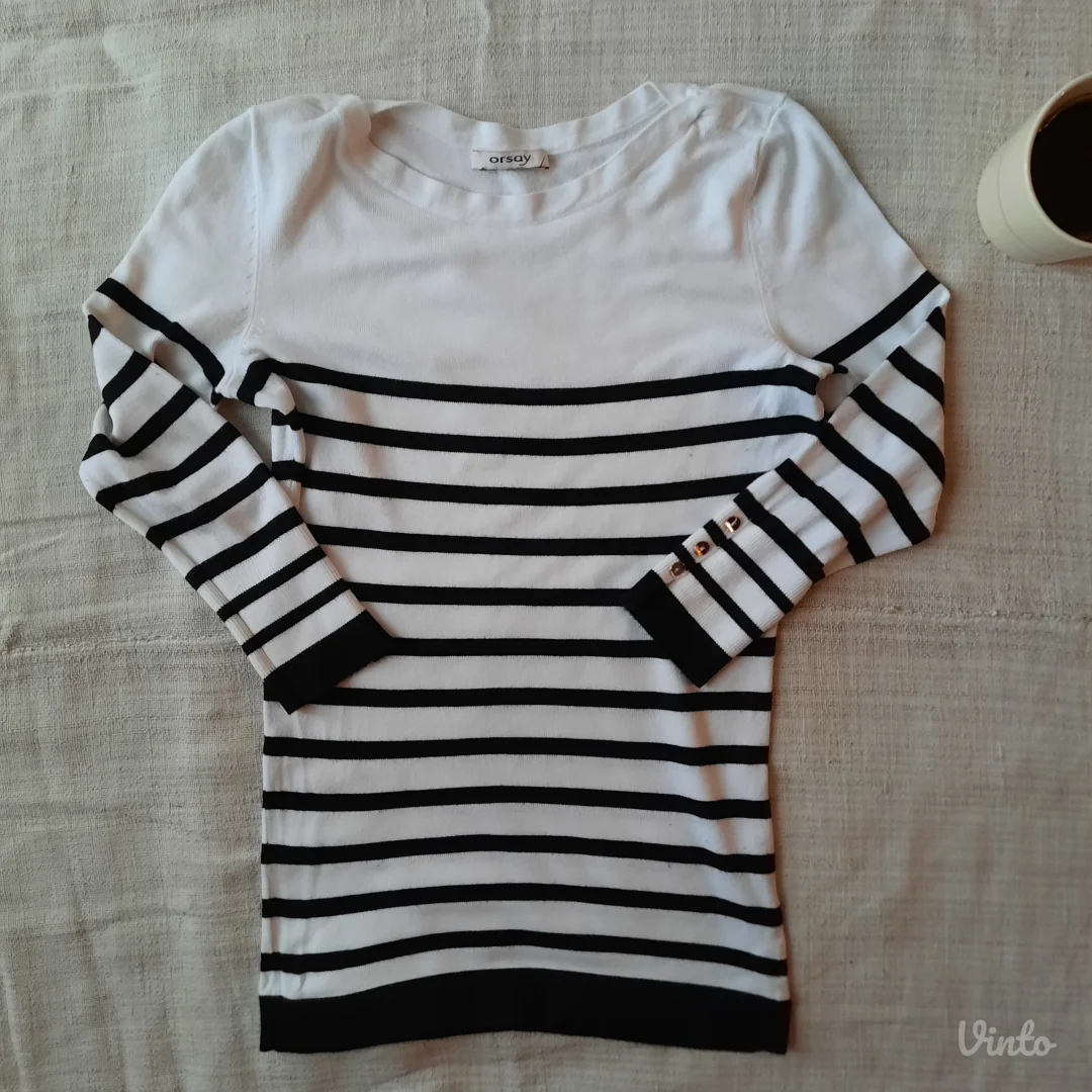 Orsay tanji dzemper na pruge S/M