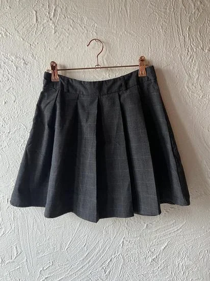 Sinsay karirana mini suknja XS/S NOVO